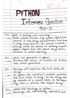 Python Interview questions part 2 Handwritten Notes (1).pdf